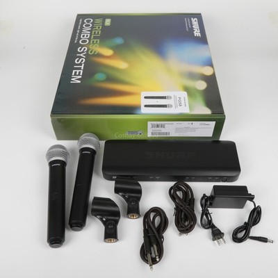 Shure BLX288/PG58-M15 Dual Wireless Handheld Microphone System Vocal M15 Band