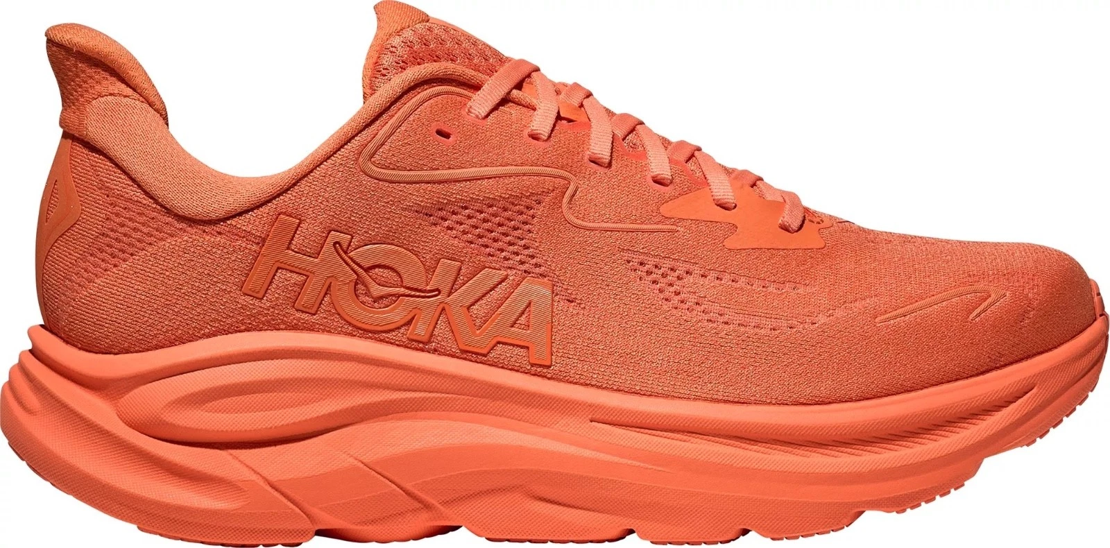 New 2026 HOKA Men's Clifton 10 Running Shoes Size 8-13 Persimmon