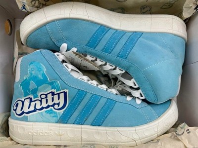 Vtg Adidas Originals Adicolor Hi BL 2 B.Bird Wht B.Bird Cey Adams Us9.5 Unused