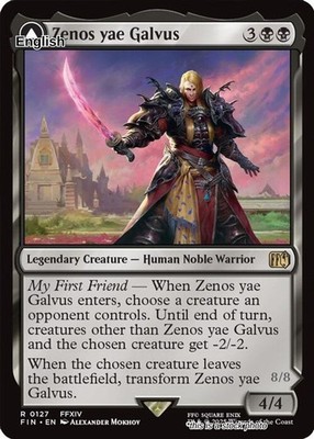 Zenos yae Galvus FIN - NM TCG MTG