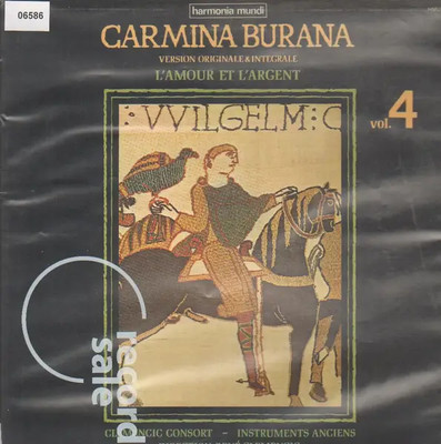LP Clemencic Consort Carmina Burana, Volume 4, / Version Originale & Integrale
