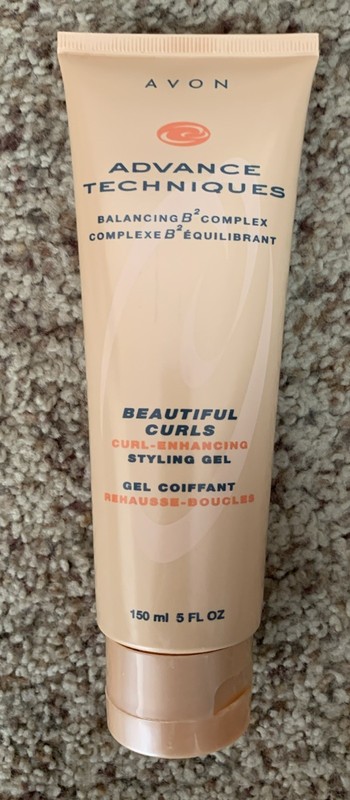 AVON Advance Techniques Balancing B2 Complex Beautiful Curls Styling Gel 5OZ Vtg