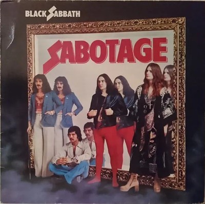 Black Sabbath Sabotage NEAR MINT nems Vinyl LP