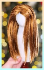 Monique BJD 1/3 Balljointed Doll SD Pullip Mohair Zig Zag Evelyn Auburn Wig 9/10