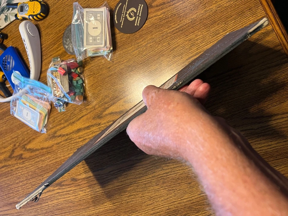 Vintage 1935 1946 Monopoly Game Board Only - Parker Brothers Inc, U.S.A. - Image 3 of 4