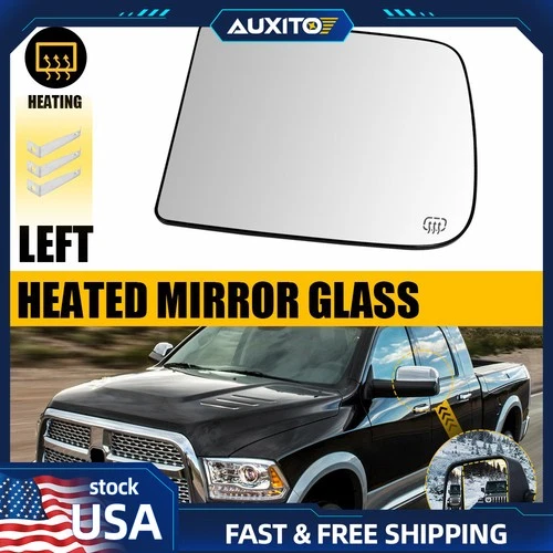 OEM Mirror Glass 2011-2022 For Ram 1500 2011-2018 2500 Ram Driver Heated Side