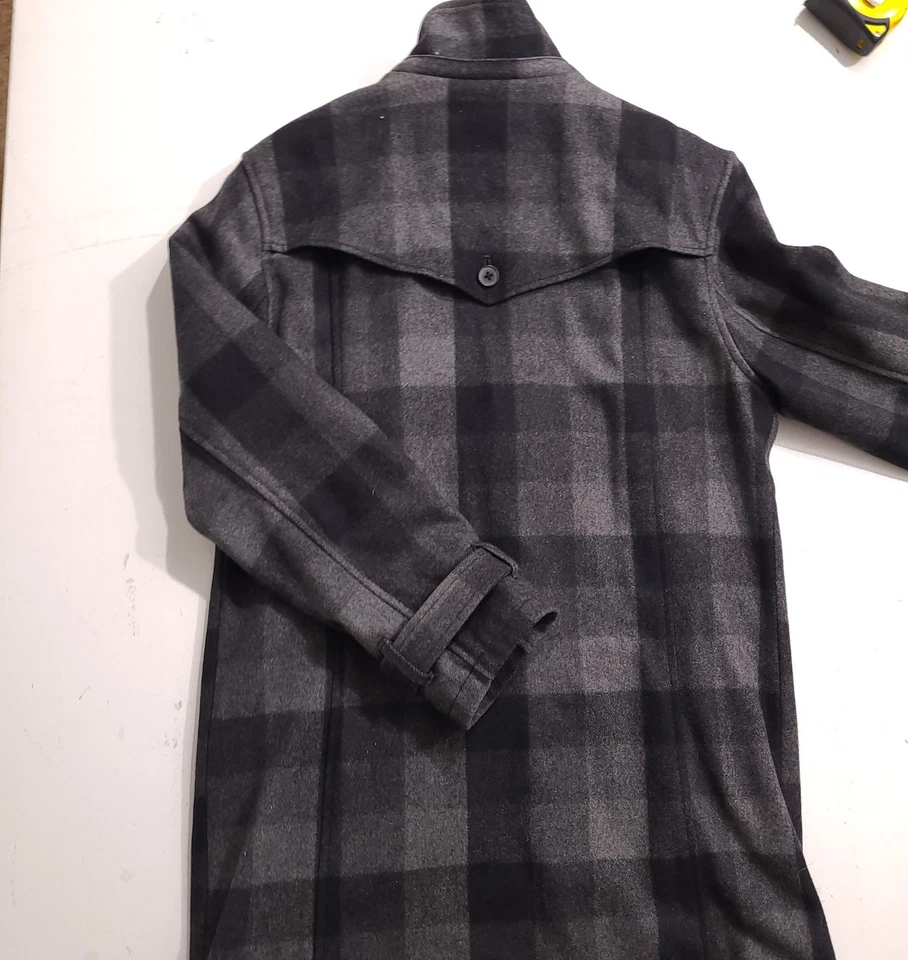 Casaco xadrez masculino MÉDIO -I.N.C International Concepts Heritage mistura de lã - Imagem 4 de 4