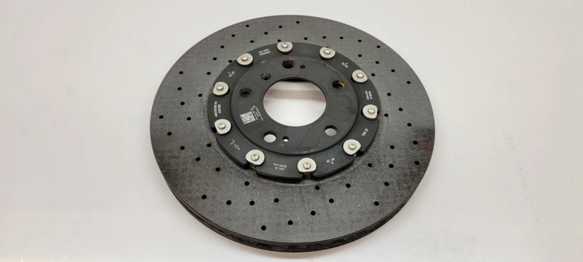 LAMBORGHINI URUS REAR LEFT DRIVER SIDE BRAKE DISC ROTOR CCB OEM 