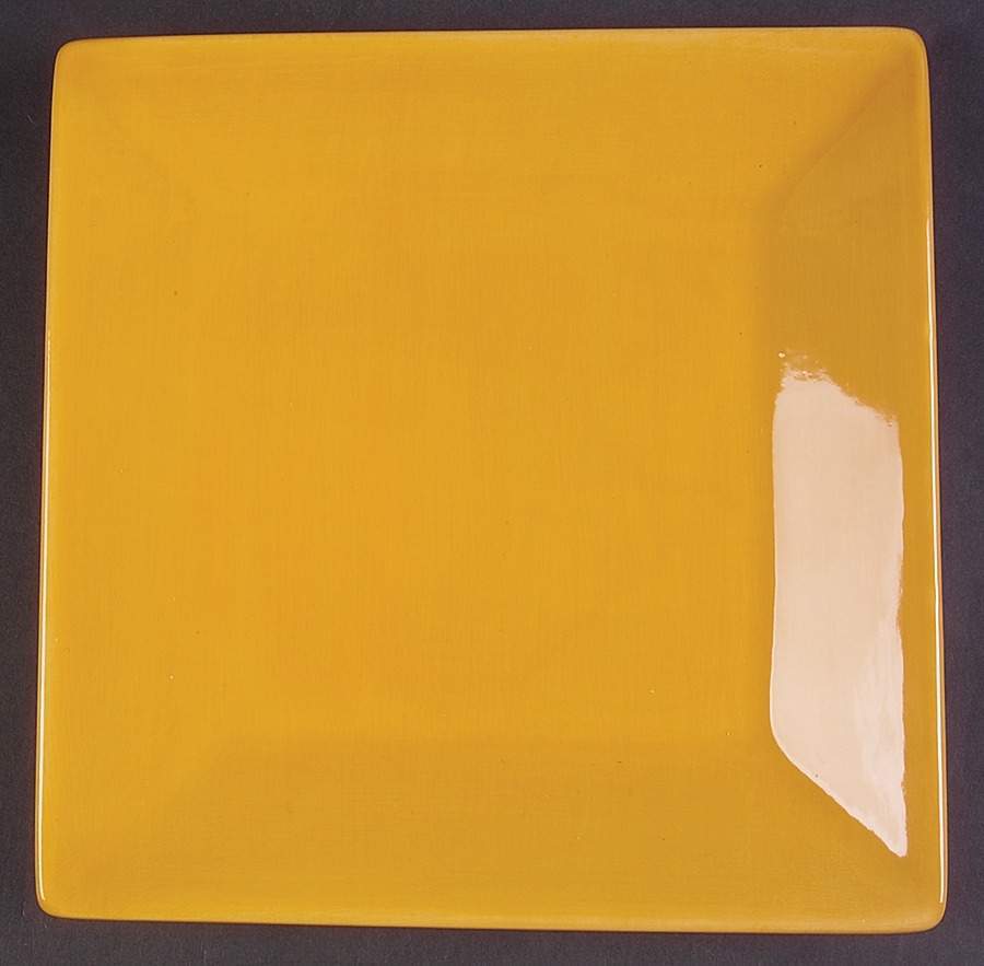 Tabletops Unlimited Corsica Butter  Square Salad Plate 4063155