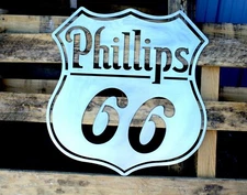 Phillips 66 Gas Station Garage Sign Large Wall Petroleum Plasma Art 