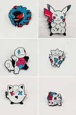 MELTING ICE CREAM POKEMON PINS Pastel/Gothic Anime Enamel Brooch -PICK YOUR OWN