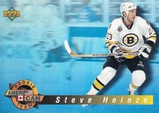 🏒 92-93 UPPER DECK AMERI/CAN ROOKIE TEAM - STEVE HEINZE #AC3 BOSTON BRUINS