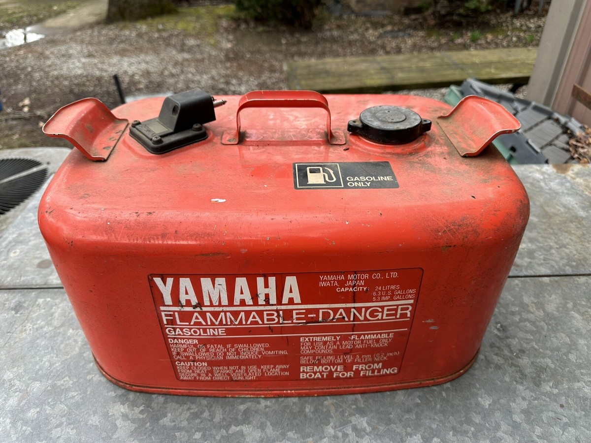 Vintage Yamaha 6.3 Gallon Marine Fuel Tank/Can | eBay