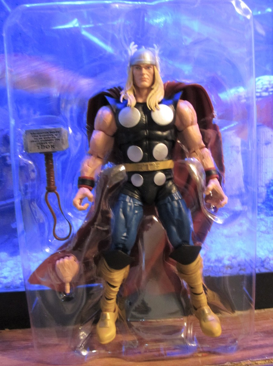 アメコミ TOYBIZ MARVEL LEGENDS THOR Thor Marvel Legends Action Figure Toy Biz 2003 With