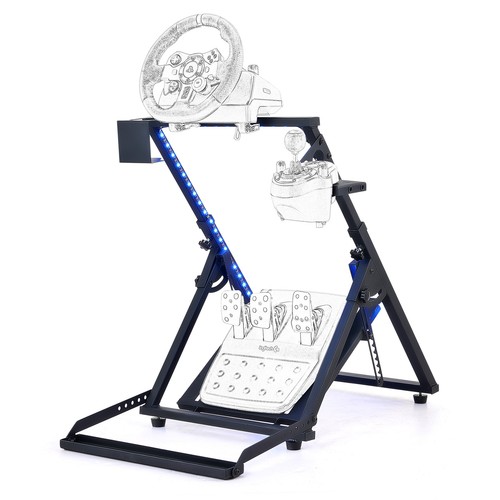 CO-Z LED Racing Simulator Steering Wheel Stand For Logitech G25 G27 G29 G920 - Picture 11 of 11