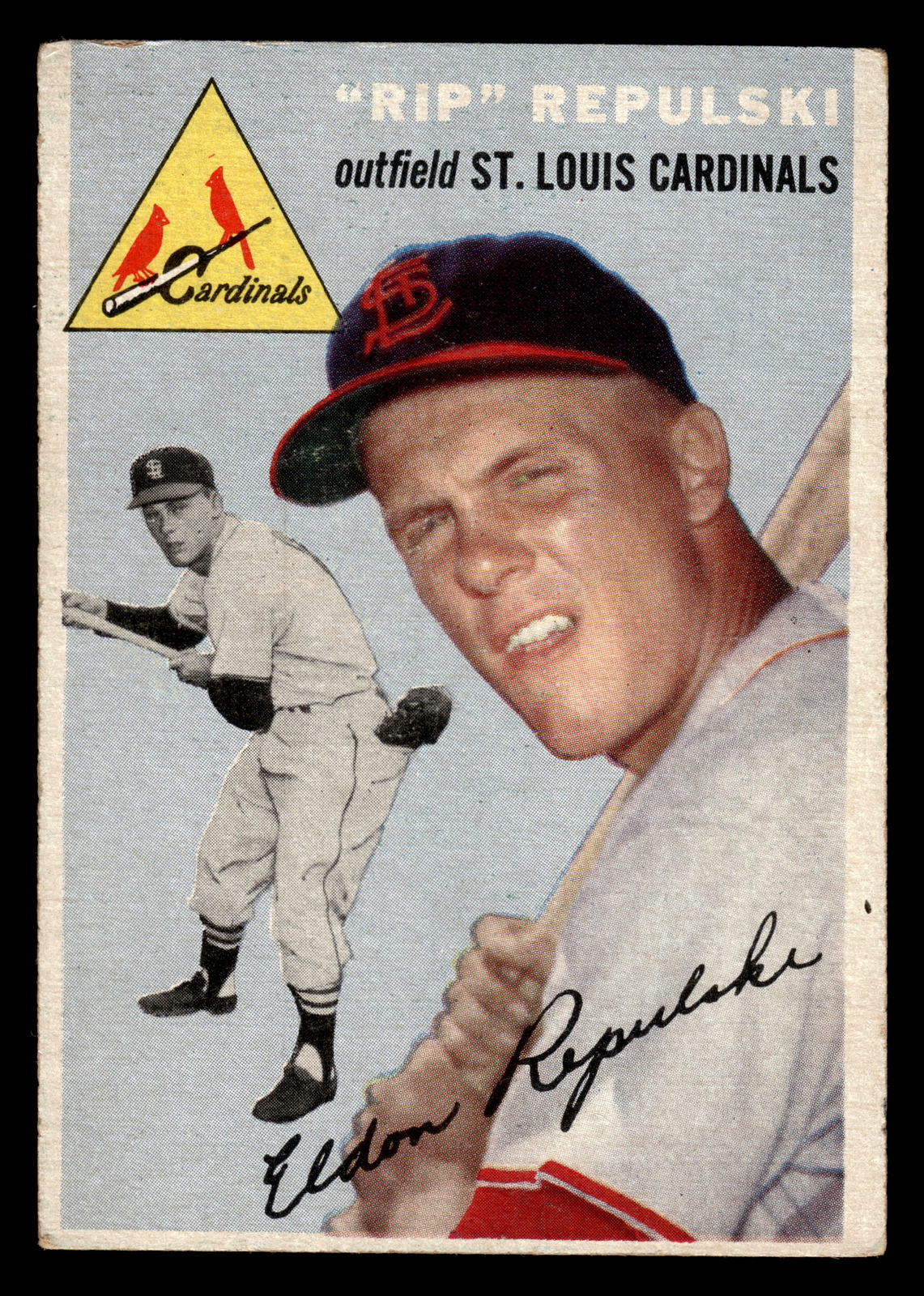 1954 Topps #115 Rip Repulski