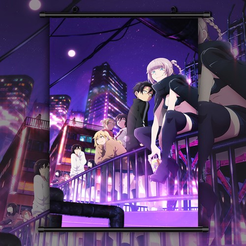 Ruf der Nacht Nanakusa Nazuna Banner Leinwand Wandposter Schriftrolle Zimmerdekor
