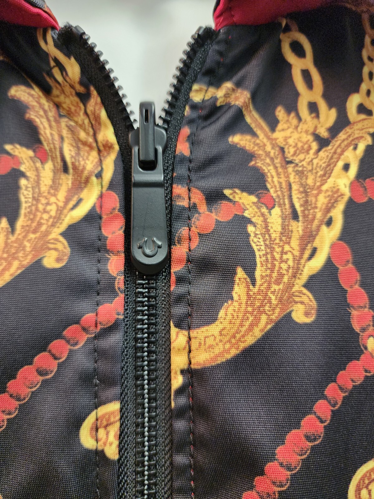 True Religion XL NEW! Limited Edition Reversible Bomber Jacket $695 image 4