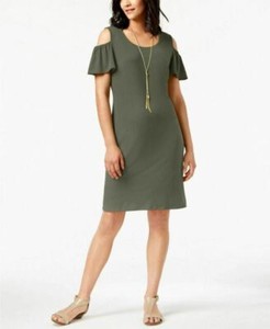 olive green summer dress