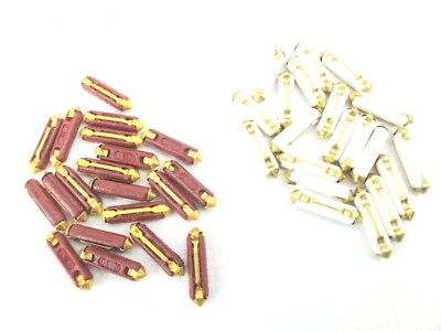 #ad Mercedes VW Volvo 40pc Ceramic Bakelite 8a 16a Torpedo Bullet Fuses ATS GBC $29.99