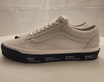 s*m様 vans vault wtaps era Vans Vault X WTAPS OG Old Skool LX GPS White Mens Size 9 Defcon