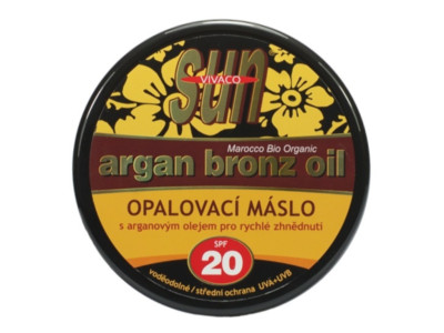 VIVACO SUN VITAL Sonnenschutz-Butter Mit Bio-Arganöl SPF 20 200 ml