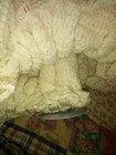14-in Beautiful Orange Handcrafted Crocheted Dress Doll — photo 7