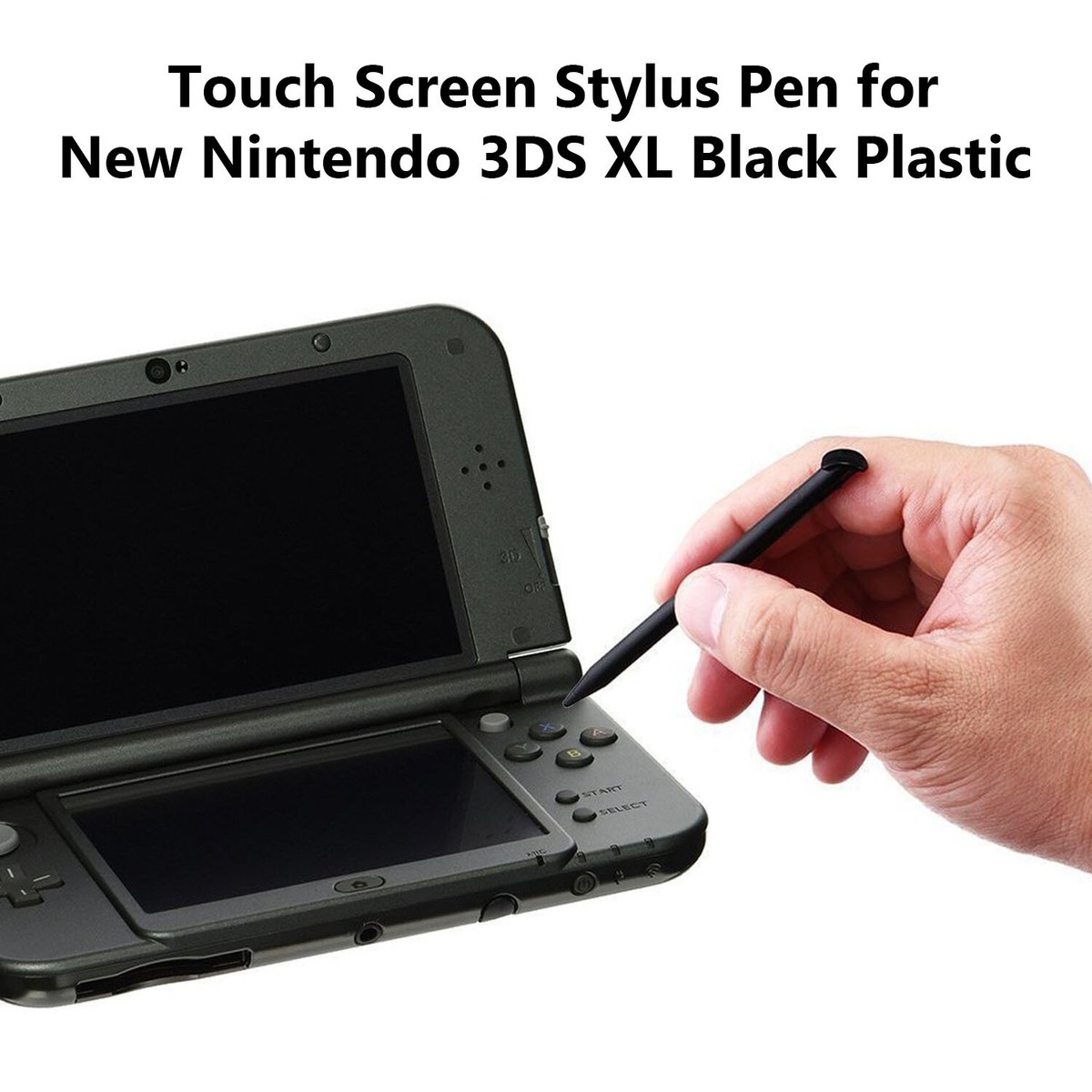 New Touch Screen Stylus Pen for New Nintendo 3DS XL Black Plastic 