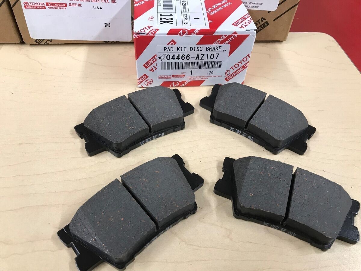 20062018 RAV4 NEW REAR GENUINE TOYOTA BRAKE KIT OEM ROTORS TCMC PADS
