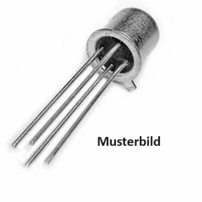 Transistor, 1 Stück 2SC1254, Si-NPN, 45V, 30mA, 1GHz, TO-72, unbenutzt