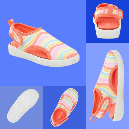 Carter's Toddler Water Shoes Size 7, 8, 9 NEW Girls eBay