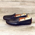 * NIB * $325 Allen Edmonds CASTINE Driving Shoe 8 D Black * new Cedar Trees Bags — photo 7