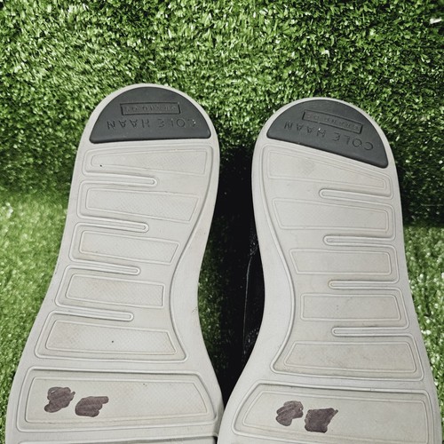 Scarpe Oxford Cole Haan originali Grand nere in pelle alare C26470 da uomo 10,5 - Foto 9 di 12