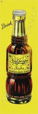 Nugrape Soda 6" x 18" Metal Sign