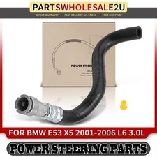 Power Steering Return Line Hose Assy for BMW X5 2001-2006 Cooler To Reservoir