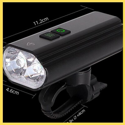 Luci Bicicletta LED, Ricaricabili USB 4 In1 Impermeabile Luce Per - Foto 11