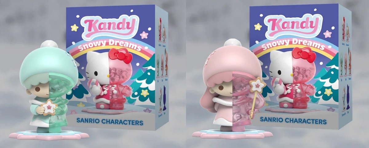 Box Opened Mighty Jaxx Sanrio Snowy Dreams Little Twin Stars Kiki