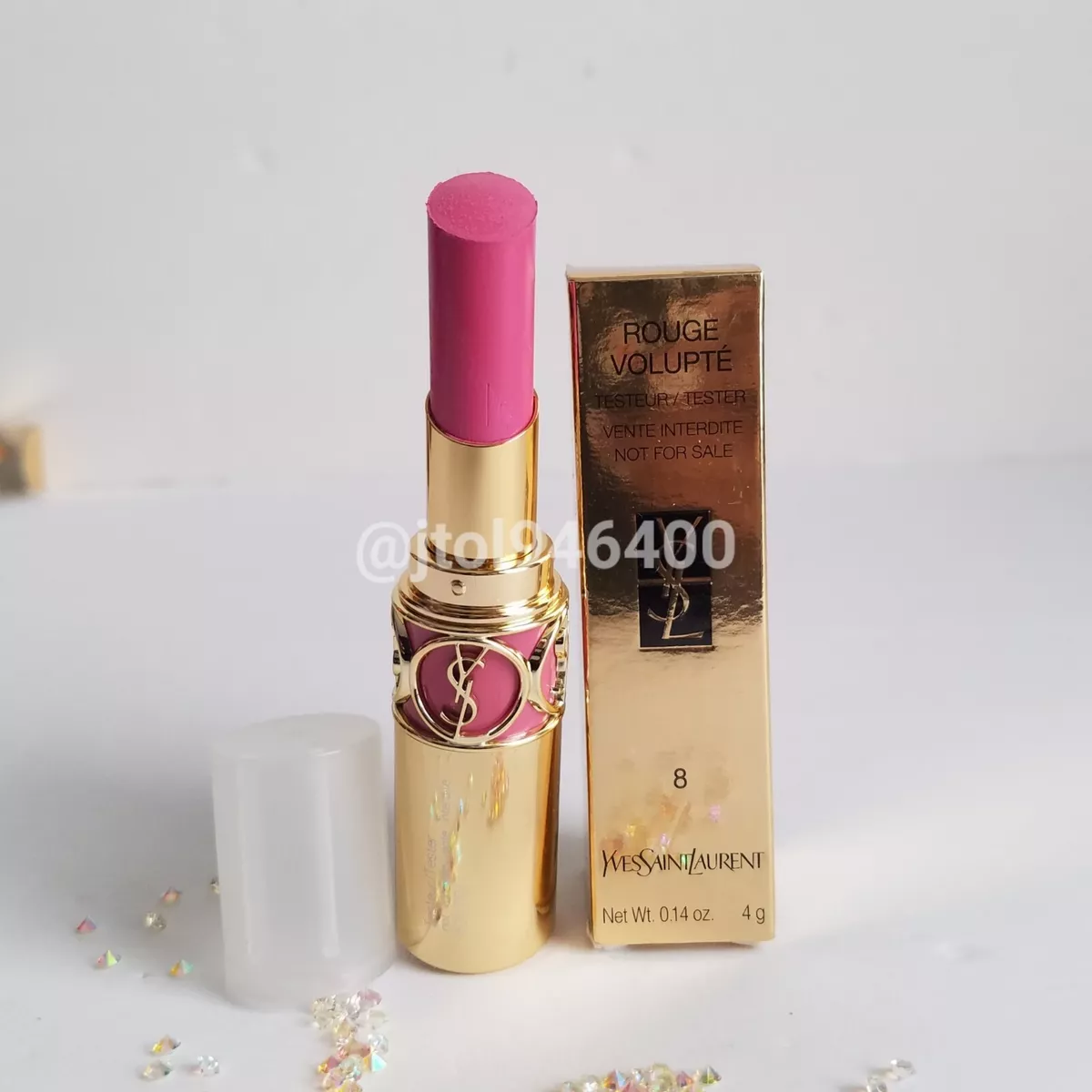Yves Saint Laurent Rouge Volupte Fetish Pink 8 Lipstick Limited