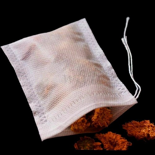 100-1000 Cotton Muslin Drawstring Bags Non-woven for Bath Soap Herbs Tea Coffee - Picture 4 of 6