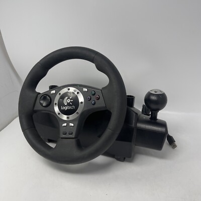 Replacement Wheel Only - Logitech Driving Force Pro Feedback For PS2 PS3 E-UJ11