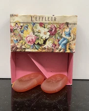 L' EFFLEUR Perfumed Soap By Coty DIV BENCKISER  2 Bars VINTAGE
