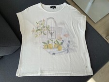 Monari, tolles Rundhalsshirt mit Frontprint südländisches Flair, Gr. M, Neuw.!