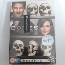 BONES SEASON FOUR NEW SEALD 7 DISCS+EXTRAS UK REGION 2 BODY BAG EDITION SERIES 4