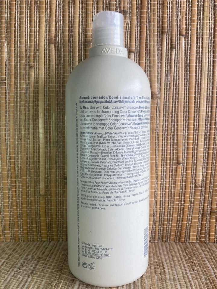 Aveda Color Conserve Conditioner 1 liter / 33.8oz THIS IS NOT SHAMPOO!!! - Image 2 of 3