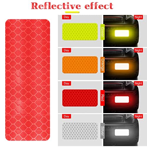 40 PCS Reflective Stickers, High Visibility Barbados | Ubuy