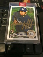 2019 Topps Archives Signature Series Jeremy Jeffress