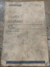 CAT Caterpillar 631C Tractor Scraper 67M4581- UP  Parts Manual Feb. 1982