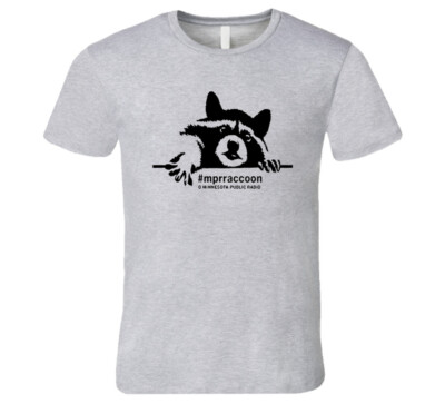 #ad Minnesota Public Radio Mpr Raccoon T Shirt $17.99