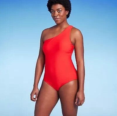 アメリカ直輸入　Kona Solワンピース水着 US size M レッド Kona Sol Women's U-Wire Full Coverage One Piece Swimsuit