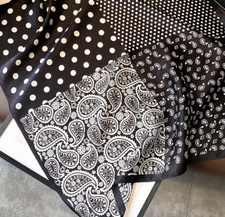 100 Mulberry Silk Scarf Women's Square 53X53CM fashion Printed shawl Scarf Z60